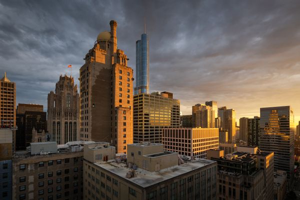 Rooftops of Chicago. thumbnail