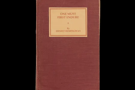 A suitcase containing Ernest Hemingway&#39;s early writings was stolen in 1922. The exhibition imagines what his first novel might have looked like.
