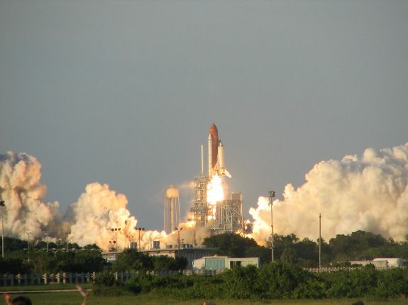 Space travel has been associated with substantial air pollution