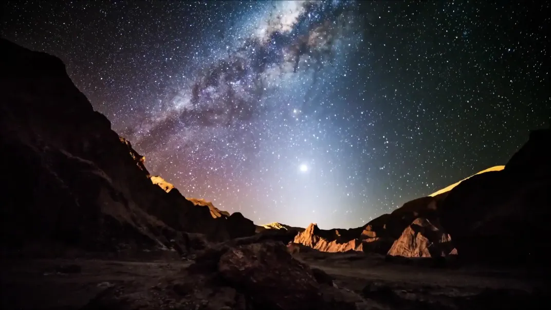 Night sky in the Atacama Desert