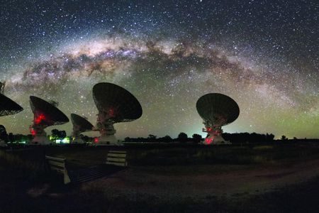 CSIRO's Compact Array telescope picked the Fast Radio Burst's afterglow.