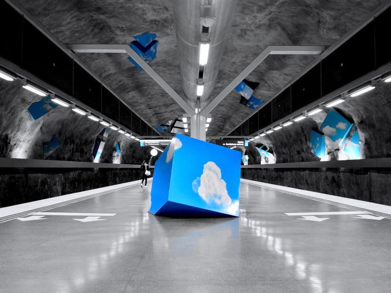 Solna Strand - Stockholm Tunnelbana | Smithsonian Photo Contest ...