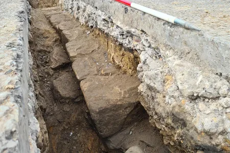 The 1,900-year-old segment dates to the early stages of the wall's construction.