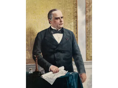 The new exhibition &ldquo;1898: U.S. Imperial Visions and Revisions&rdquo;&nbsp;aims to shine a light on the controversial period when the United States intervened in Cuba, Guam, Hawaiʻi, Puerto Rico and the Philippines. (above:&nbsp;President William McKinley,&nbsp;Francisco Oller, 1898, detail).