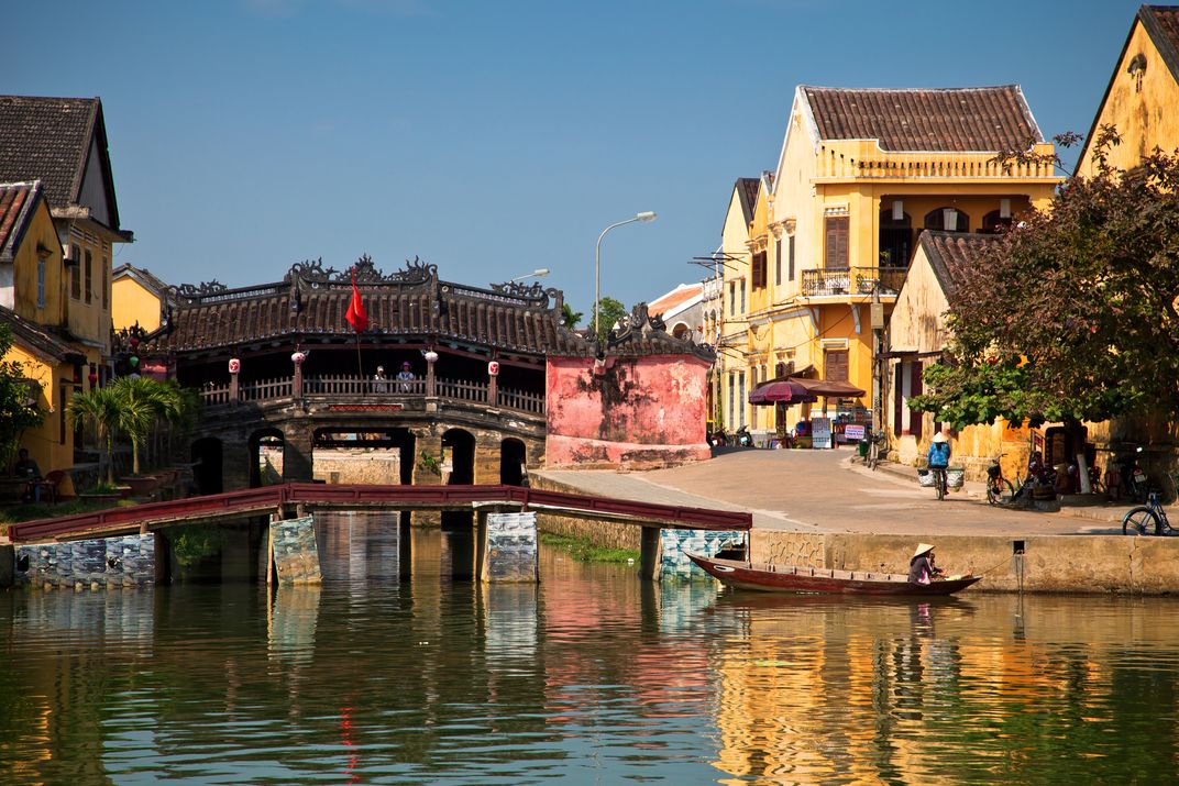 The village of Hoi An, a World Heritage site