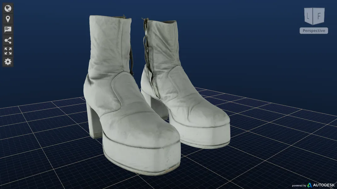 The Wiz costume boots