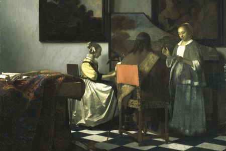 Johannes Vermeer's "The Concert" was one of the most valuable paintings stolen from the Gardener Museum