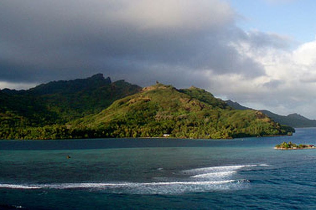 Huahine in the South Pacific