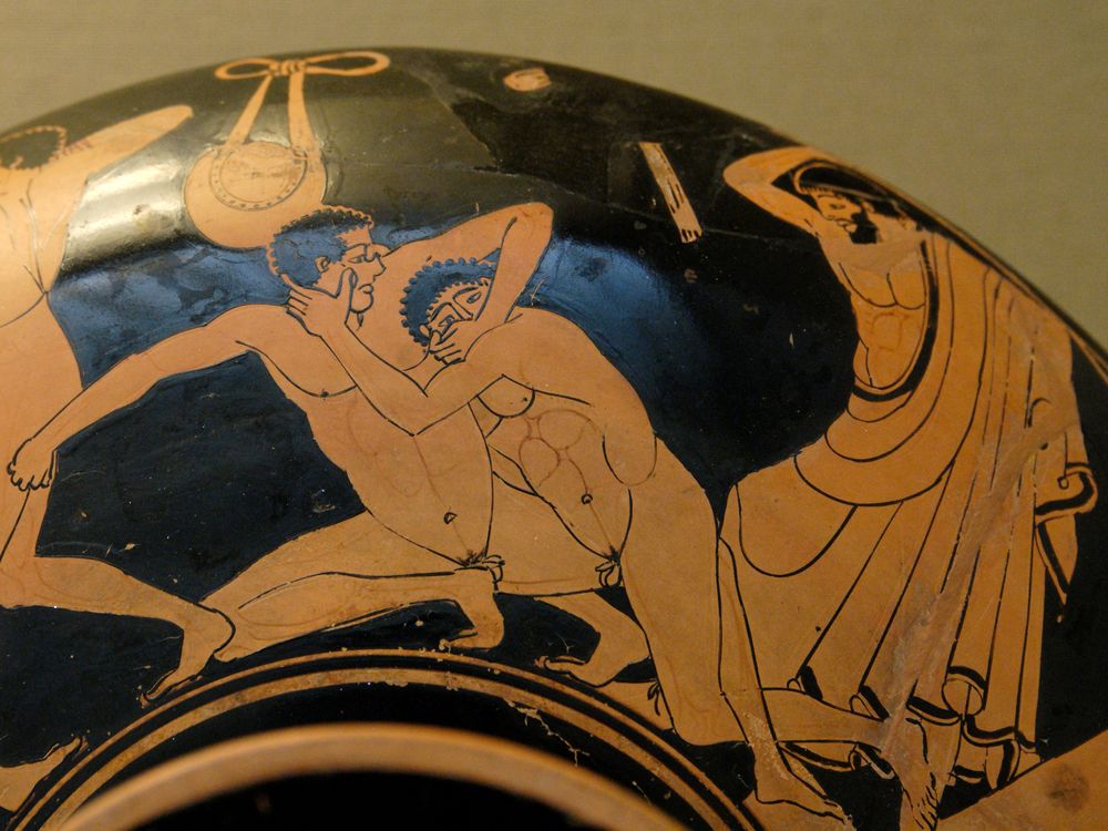 Pankration scene