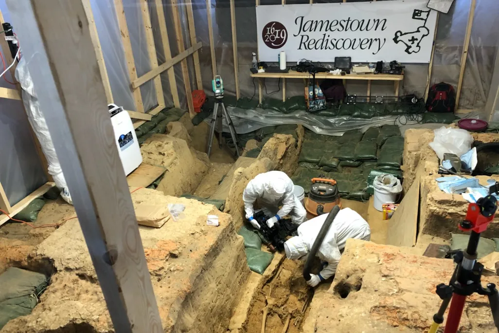 Jamestown skeleton 2