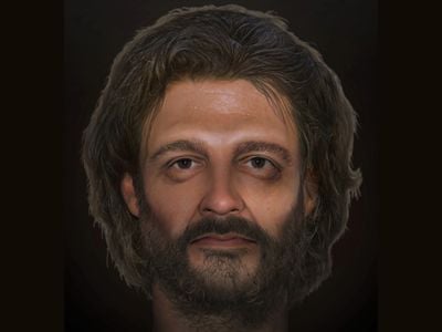 Forensic scientist&nbsp;Joe Mullins created this reconstruction using the victim&#39;s skull.
