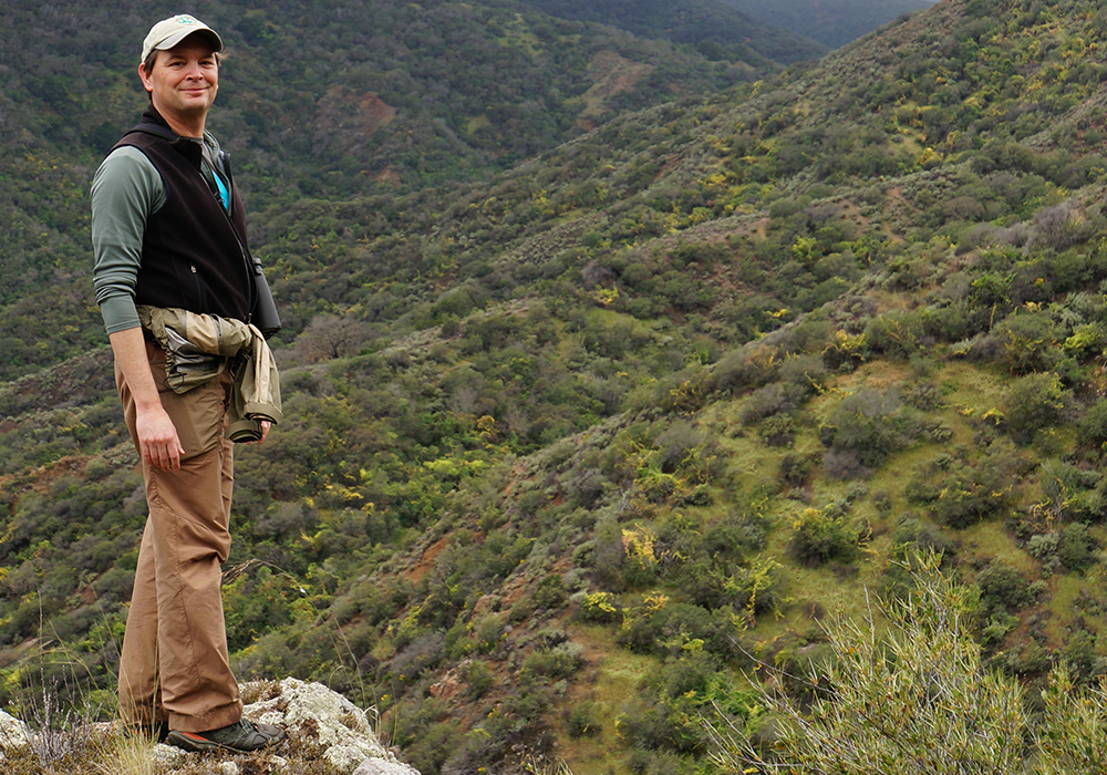 Head of the Smithsonian Migratory Bird Center Scott Sillett.