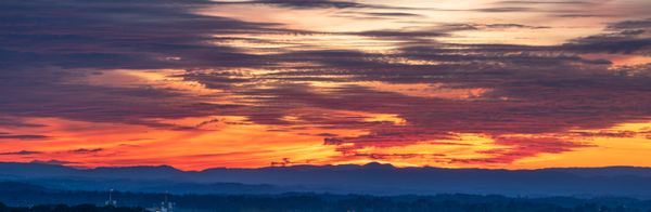 Sunset Over Blacksburg, VA thumbnail