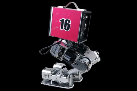 This fully assembled robot was found inside an unclaimed bag. Staffers aren't sure what its purpose is.