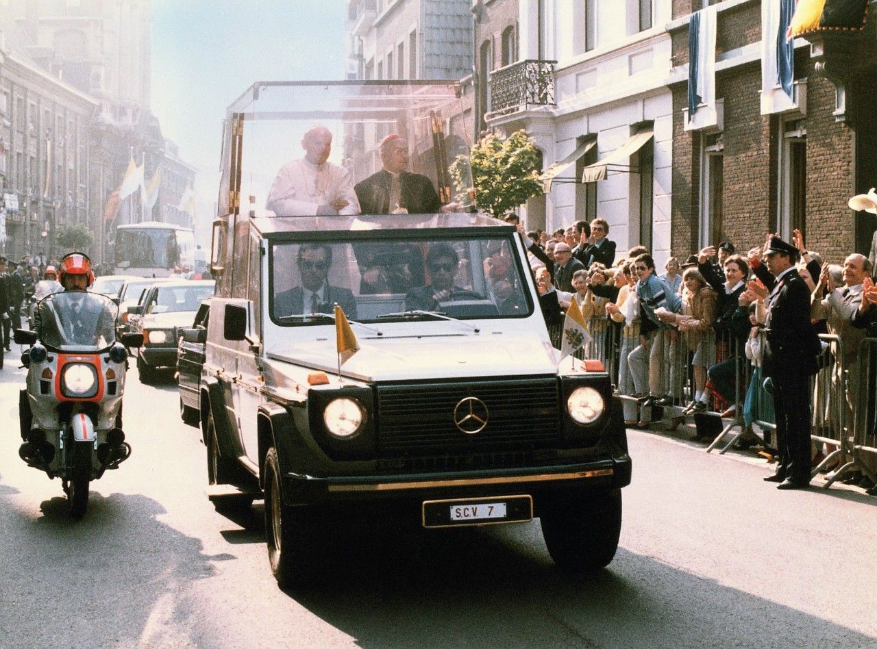 From a Black Limo With a Silken Armchair to a Bulletproof 'Sardine Can,' the Vatican Looks Back at the Evolution of the Popemobile