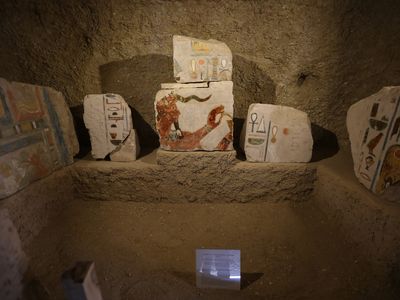 Archaeologists unearthed&nbsp;roughly 1,500 decorated stone blocks that once made up part of Hatshepsut&#39;s valley temple.

