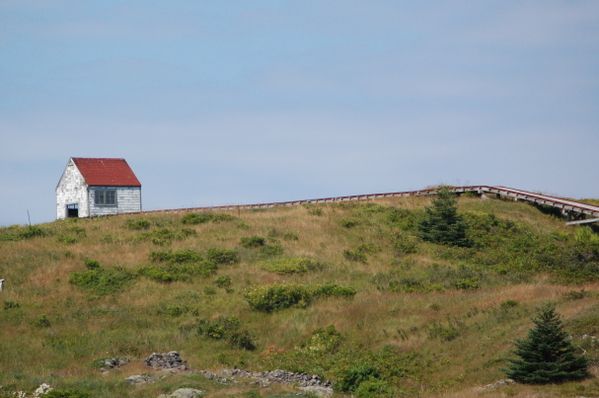 Old Coast Guard foghorn keeper's house, Manana Island, adjacent to Monhegan Island, ME thumbnail