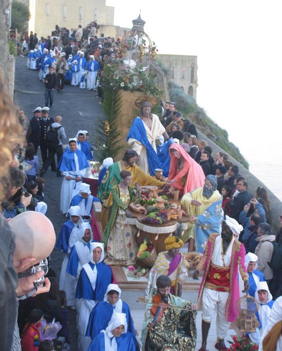 Last Supper float