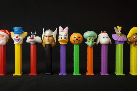 PEZ has designed about 1,400 different character heads and innumerable variations.