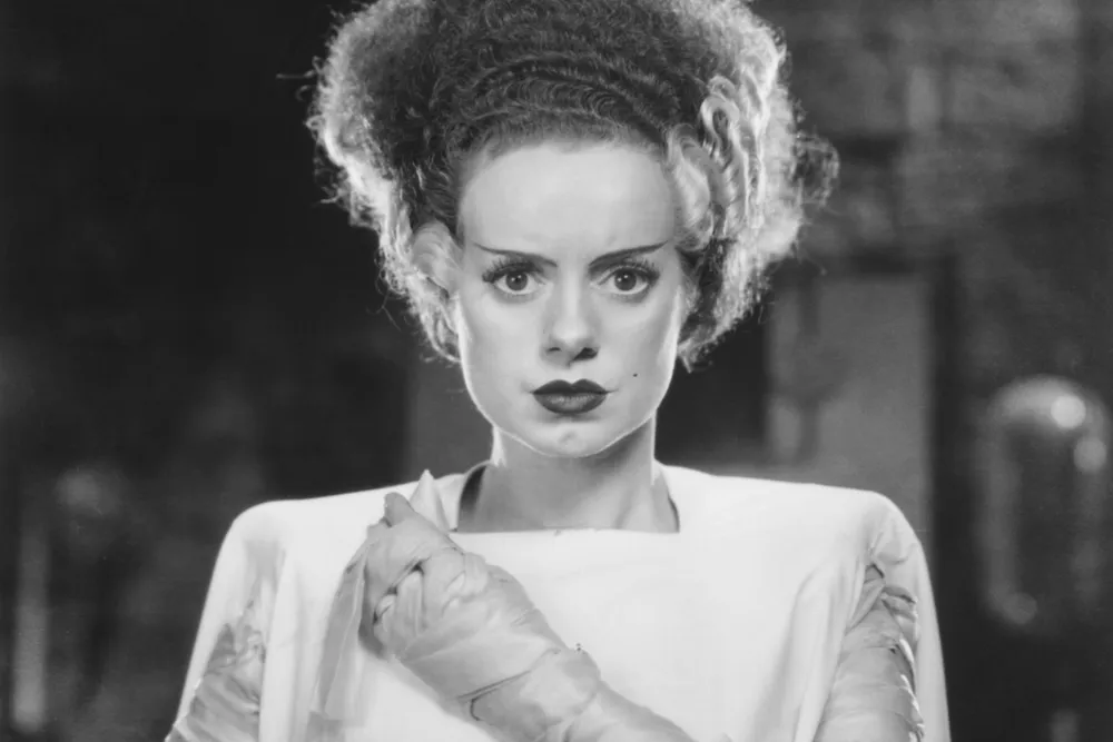 Elsa Lanchester as The Bride in Bride of Frankenstein, 1935