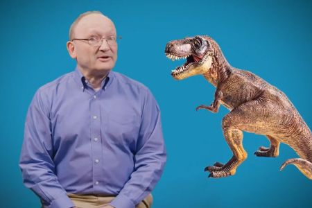 Smithsonian paleontologist, Hans Sues, answers your questions in the National Museum of Natural History’s Deep Time YouTube series, “The Doctor Is In.” (Smithsonian Institution)   