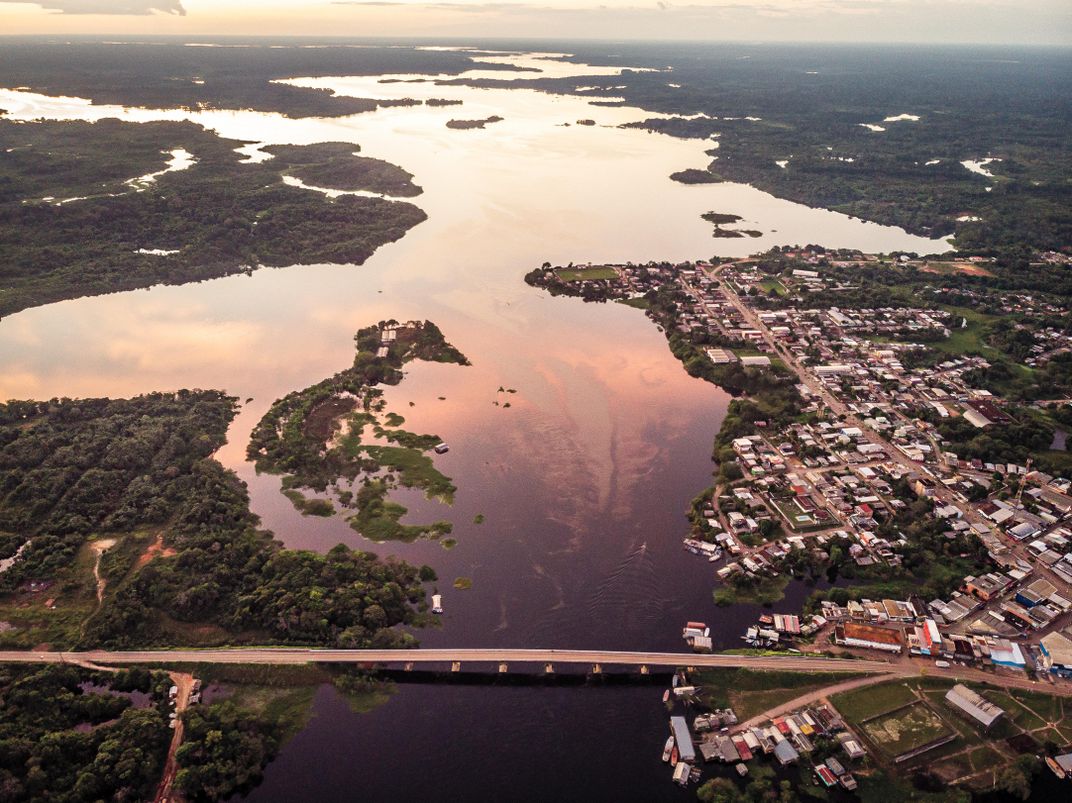 Aerial with Bridge