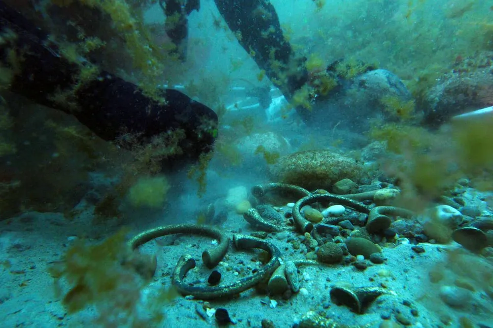 Excavation of the wreck of the Whydah Gally slave trader