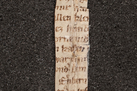 Section of fragment found