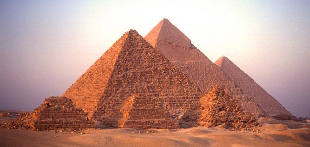 Ponder the Pyramids of Giza