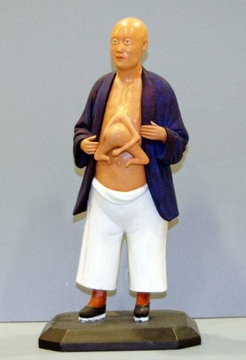 Wooden model of Ake