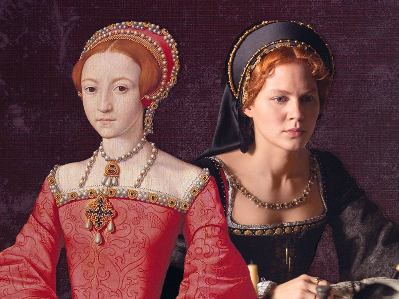 Illustration of Princess Elizabeth and Alicia von Rittenburg as Elizabeth