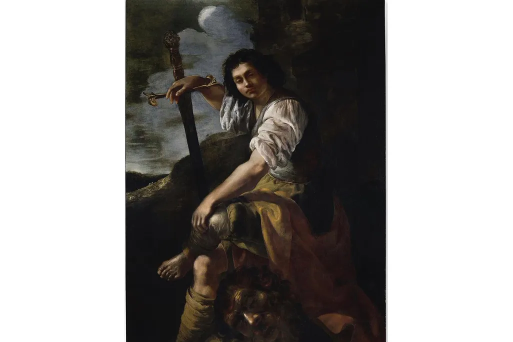 Artemisia Gentileschi, David and Goliath