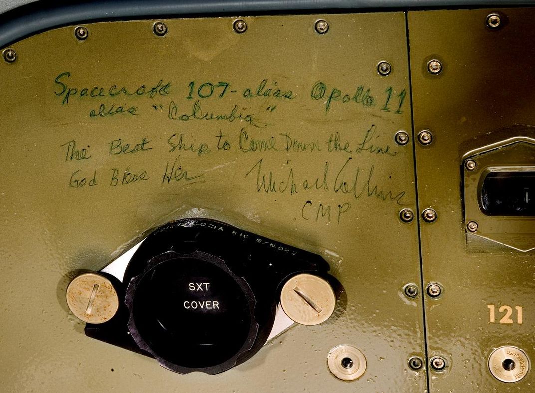 Michael Collins inscription
