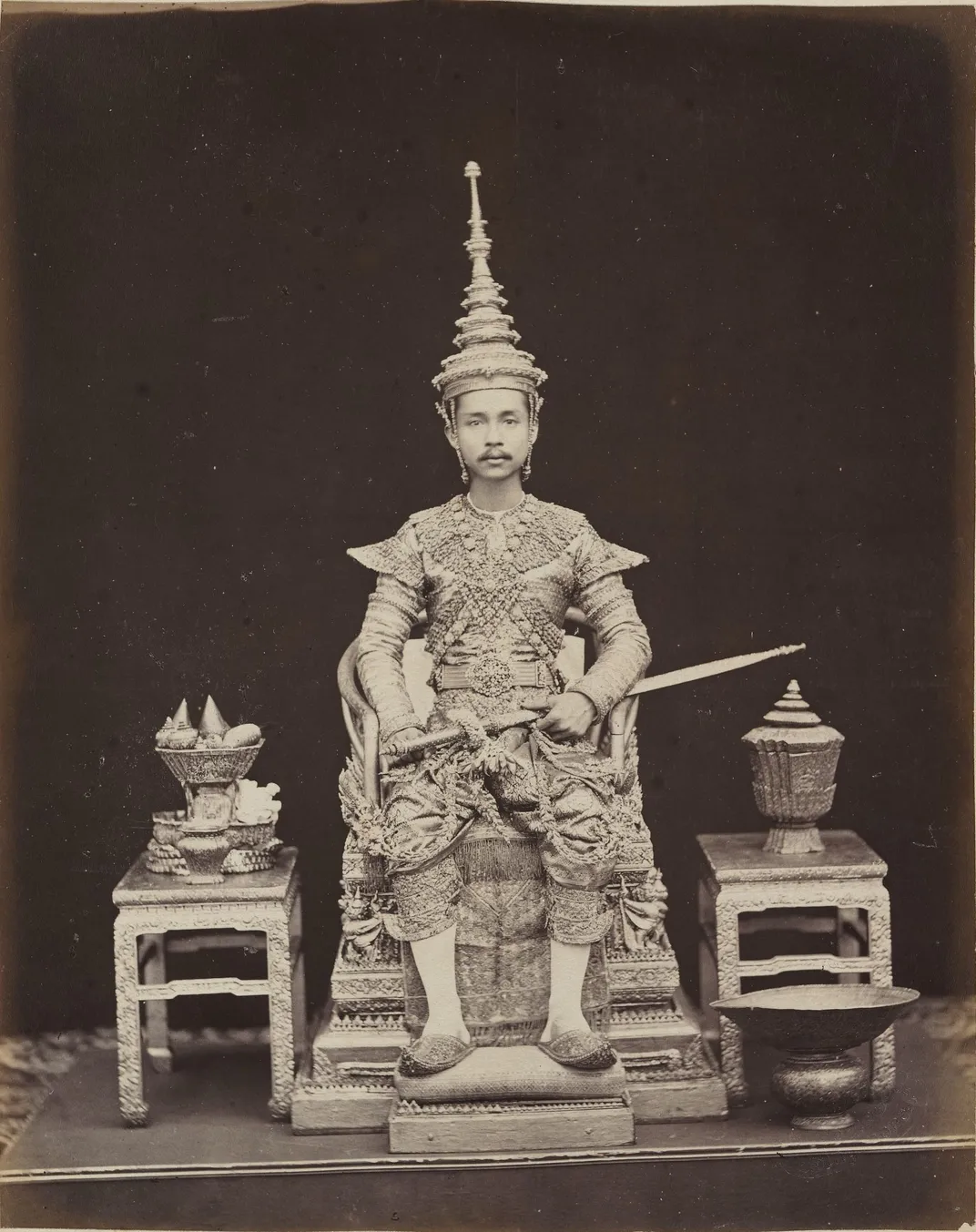 Chulalongkorn's coronation portrait