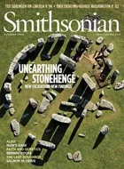 Cover of Smithsonian magazine issue from October 2008
