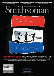 Cover of Smithsonian magazine issue from July-August 2013