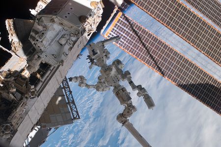 Station crews already have a robot handyman for outside work: the Special Purpose Dexterous Manipulator, better known as Dextre.