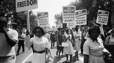 The March on Washington was organized in conjunction with the 100th anniversary of the Emancipation Proclamation to call on the country to fulfill its promise.