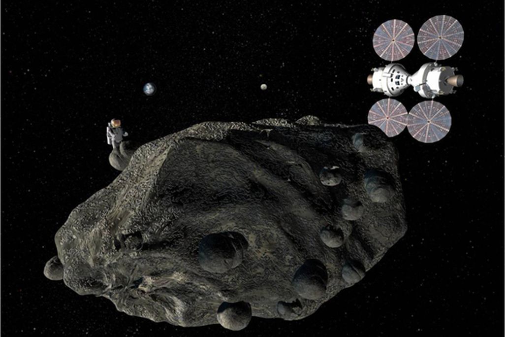 People at an asteroid: What will they do there?