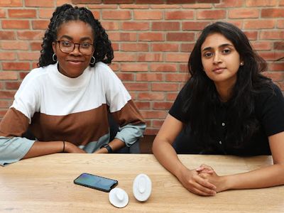 Debra Babalola and Shefali Bohra invented Dotplot, a device that can help users monitor their breast health. 