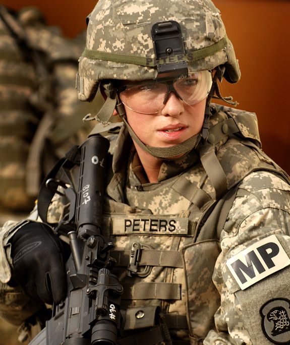 U.S. Army National Guard Sgt. Jennifer Peters