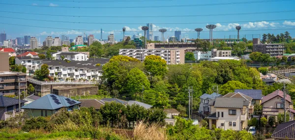 Panoramic view of Yokohama Japan thumbnail