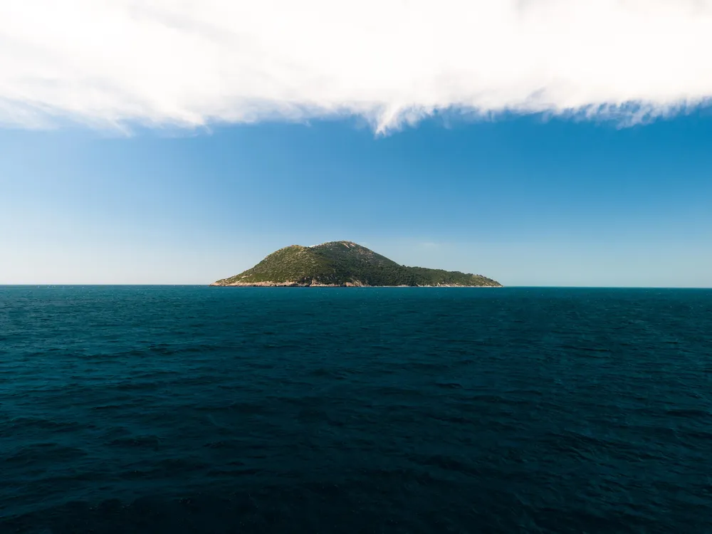 Sazan Island, Albania