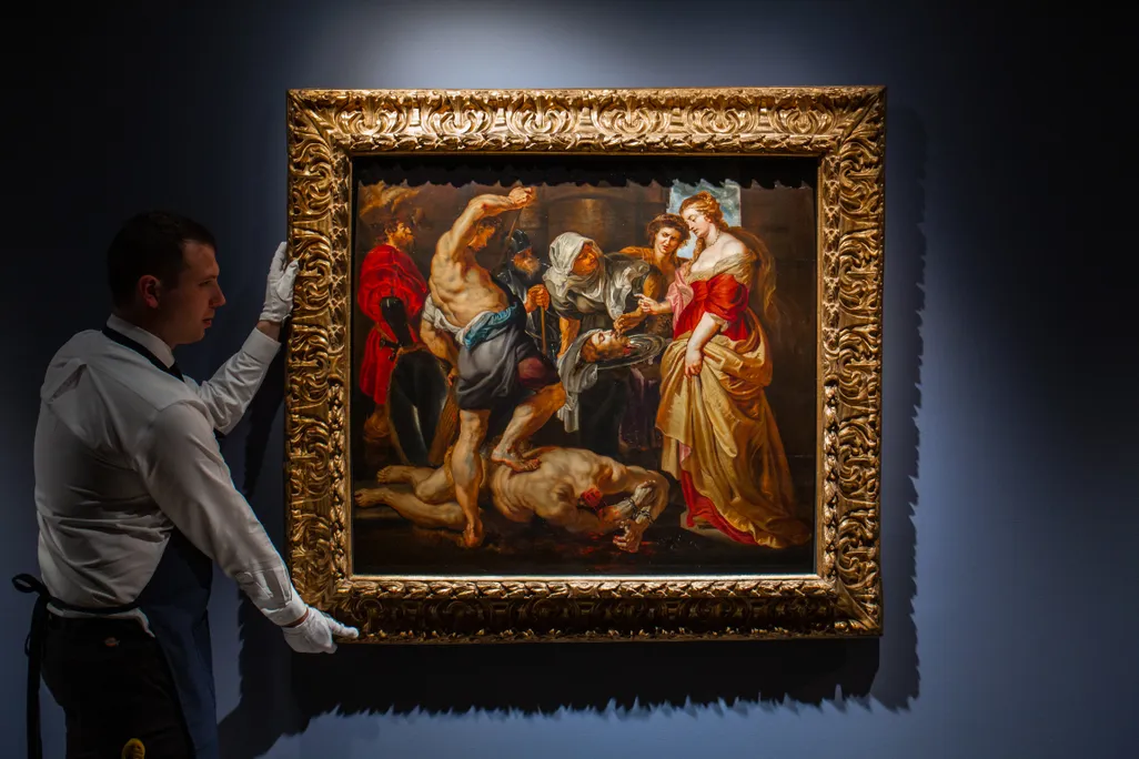 Peter Paul Rubens's "Salome Presented With the Severed Head of Saint John the Baptist" (1609) was lost for centuries.