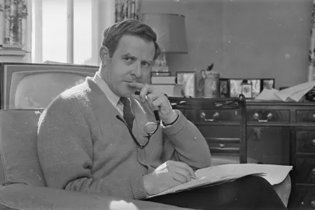 English novelist John le Carré in March 1965.
