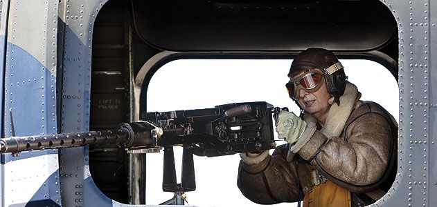 Jamie Stowell the sole female cadet enjoyed her turn at a 50 caliber machine gun Im not a gun nut she says But oh my God Its just astonishing power