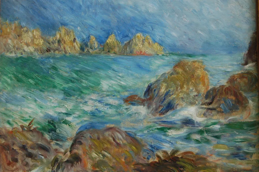Marine Guernesey by Pierre-Auguste Renoir