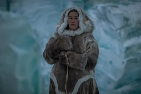 Musician and actor Nive Nielsen portrays Lady Silence, the most prominent Inuk character in 'The Terror.'