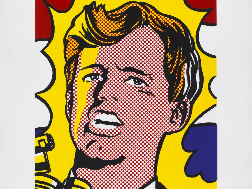 Robert F. Kennedy by Roy Lichtenstein