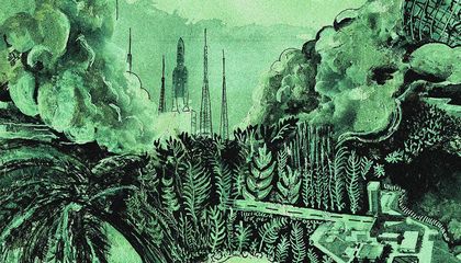 How a Jungle Prison Became a Famous Spaceport